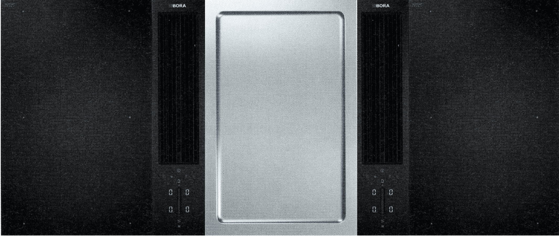 CLASSIC2.0 TRI-2I1T SHINE - Bora Cooking Hob Extractor Systems