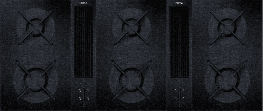 CLASSIC2.0 TRI-G SHINE- Bora Cooking Hob Extractor Systems