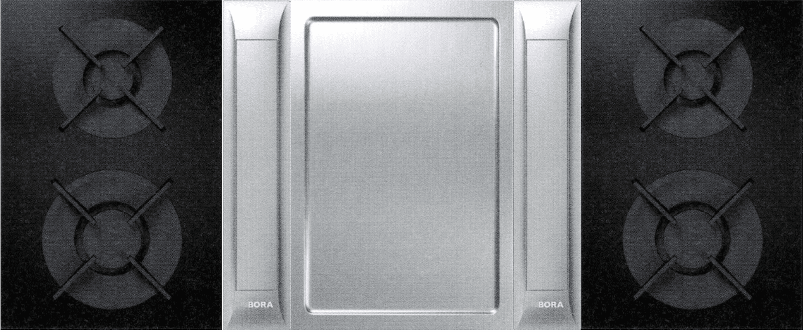 PRO3.0 TRI-2G1T SHINE- Bora Cooktop Extractor Systems