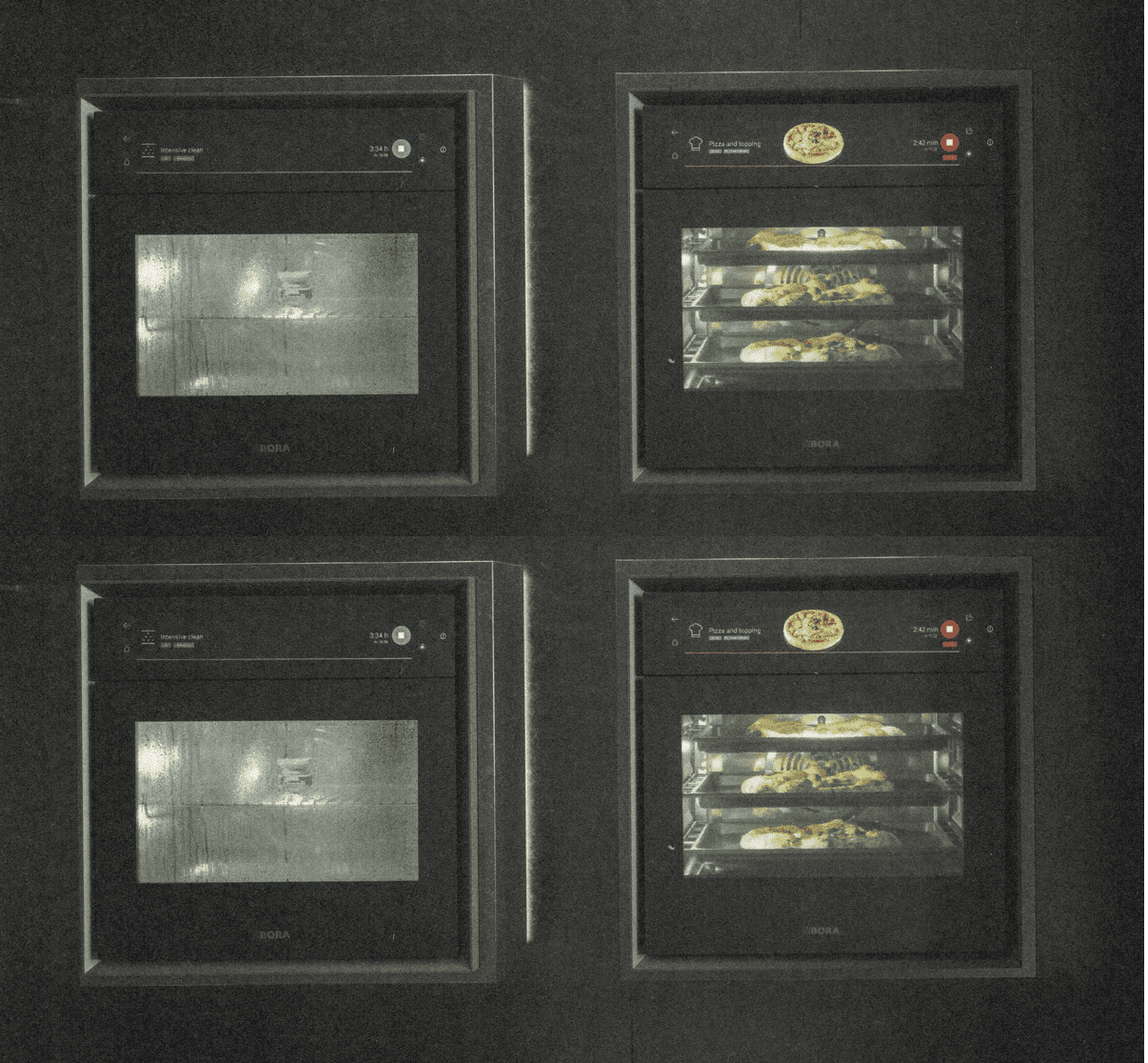 Cooking & baking systems - quattro steam oven xbo - steam cooking with Bora kitchen appliance