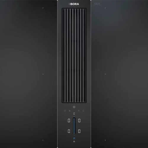 Picture of Bora Classic 2.0 duo, showing the use of the cooktop extractor system for the UAE Picture of Bora Classic 2.0 duo, showing the use of the cooktop extractor system for the UAE